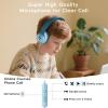 imageKids Headphones Wired Headphones for Kids with Microphone 8594dB Volume Limiter Headphone for Girls Boys Foldable Headphone for Online Study Gradient BlueGradient Green