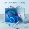 imageKids Headphones for School 2 Pack Upgrade USB C Headphones for Kids Wired Headphone for Kid HD Stereo Sound Foldable Kid OverEar Headphone for BoysGirlsiPadPCTabletsTravelPinkBlueBule